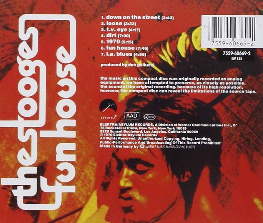【廃盤CD】オマケ付き・Complete Funhouse Sessions The Stooges - Complete Funhouse Sessions | Rhino